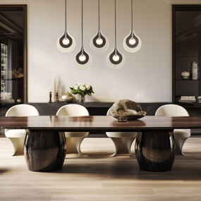 Veneto Linear Multi Light Pendant