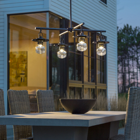 Mason 4 Light Outdoor Pendant