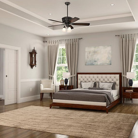Promenade Ceiling Fan with Light by Hunter Fan