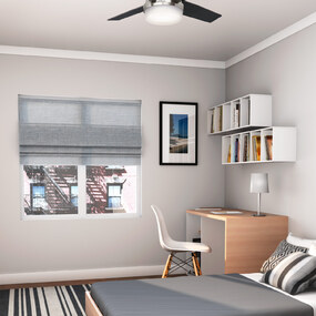 Dempsey Ceiling Fan with Light by Hunter Fan