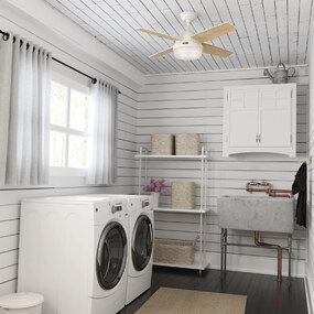 Dempsey Ceiling Fan with Light by Hunter Fan