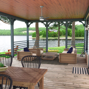 Gallegos Outdoor Ceiling Fan with Light by Hunter Fan