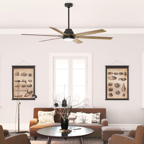 Gravity Smart Ceiling Fan with Light