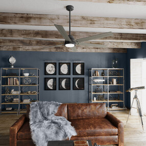 Gravity Smart Ceiling Fan with Light by Hunter Fan