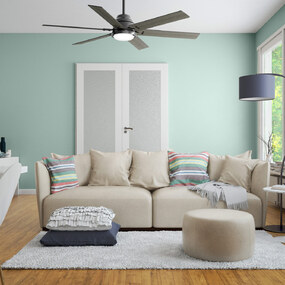 Gravity Smart Ceiling Fan with Light by Hunter Fan