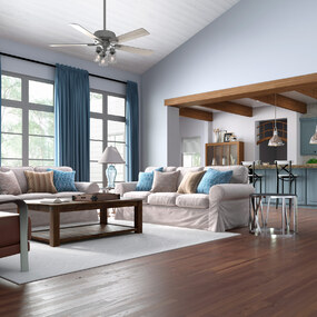 Hartland Ceiling Fan with Light and Remote by Hunter Fan