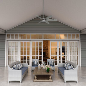 Jetty Outdoor Ceiling Fan by Hunter Fan
