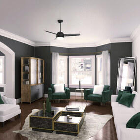 Midtown Ceiling Fan with Light by Hunter Fan