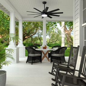 Overton Outdoor Ceiling Fan with Light by Hunter Fan