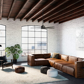 Phenomenon Smart Ceiling Fan with Light by Hunter Fan