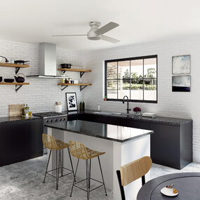 Presto Low Profile Ceiling Fan by Hunter Fan