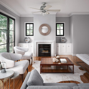 Shady Grove Ceiling Fan with Light by Hunter Fan