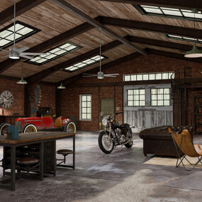 Solaria Outdoor Ceiling Fan with Light by Hunter Fan