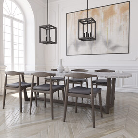 Squire Manor Pendant by Hunter Fan