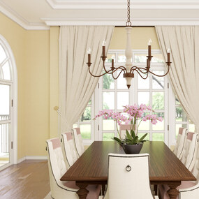 Teren Chandelier by Hunter Fan