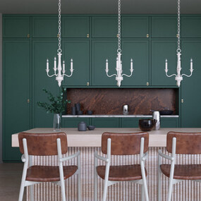 Teren Chandelier by Hunter Fan