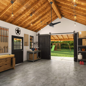 Trimaran Outdoor Ceiling Fan by Hunter Fan