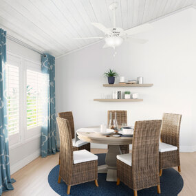 Pros Best Energy Star Ceiling Fan with Light by Hunter Fan