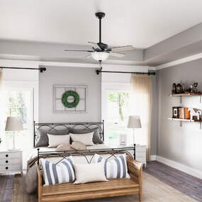 Swanson Energy Star Ceiling Fan with Bowl Light by Hunter Fan