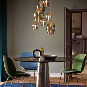 Rose Round Multi Light Pendant