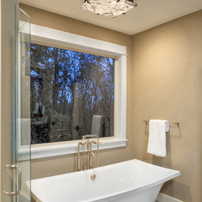 Alabaster Rocks Clips Ceiling Light