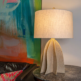 Flute Wide Table Lamp