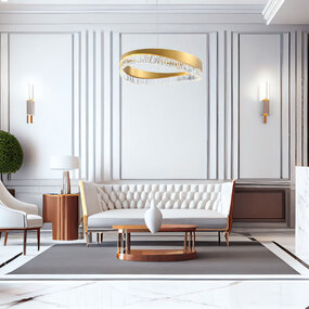 Venosa Round Chandelier by Kanova