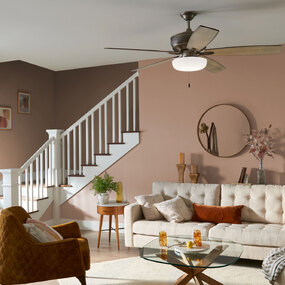 Universal Domed Color Select Fan Light Kit