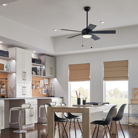 Starkk Ceiling Fan with Light by Kichler