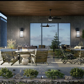 Lahden Outdoor Wall Sconce by Kichler