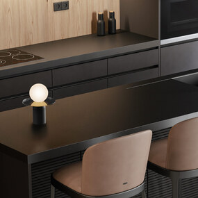 Guy Lantern Portable Table Lamp by Koncept Lighting