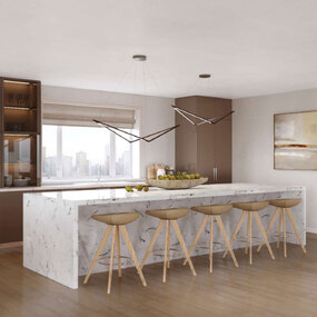 Z-Bar Bird Pendant by Koncept Lighting