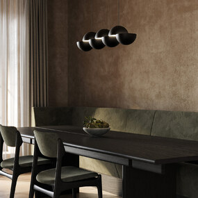 Void Linear Pendant by Kuzco Lighting