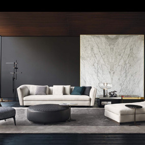 Las Floor Lamp by Oluce by Oluce Srl