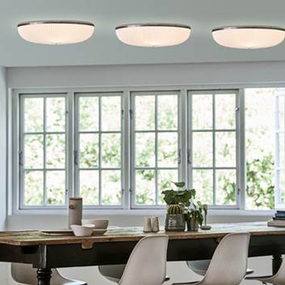 Lamella Wall / Ceiling Light by Le Klint
