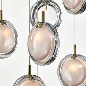 Lens Multi Light Chandelier