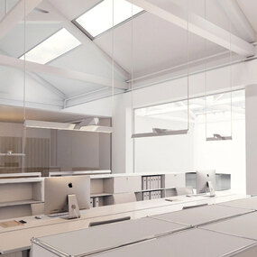 Mile 03 Linear Pendant by Lambert & Fils Studio