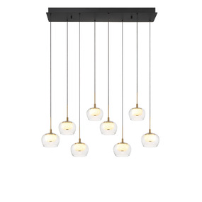 Manarola Double Linear Multi Light Chandelier