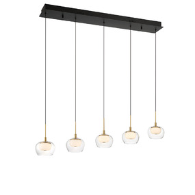 Manarola Linear Multi Light Chandelier