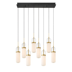 Verona Double Linear Multi Light Chandelier