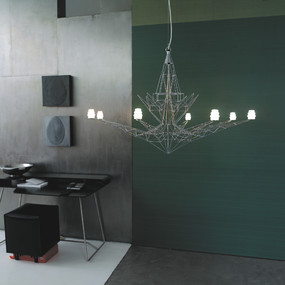 Lightweight Chandelier by Foscarini