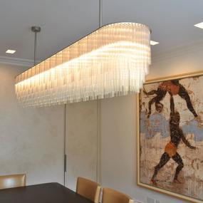 Linear Chandelier