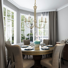 Estate 5 Light Chandelier by Livex Lighting