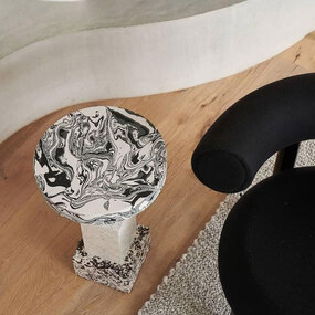 Swirl Tall Side Table
