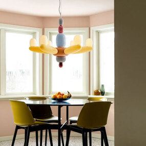 Soft Blown Chandelier