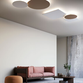 Puzzle Mega Round Wall / Ceiling Light by LODES