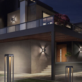 Logone 120V Outdoor Wall Light