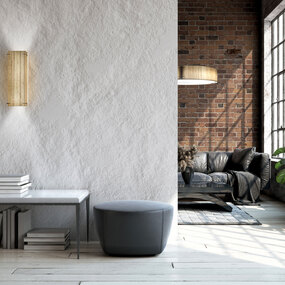 Loom Rectangular Wall Sconce by UltraLights