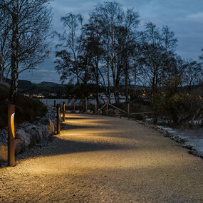 Flindt 120V Outdoor Bollard by Louis Poulsen