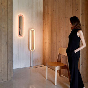 Lens Oval Wall Sconce by LZF